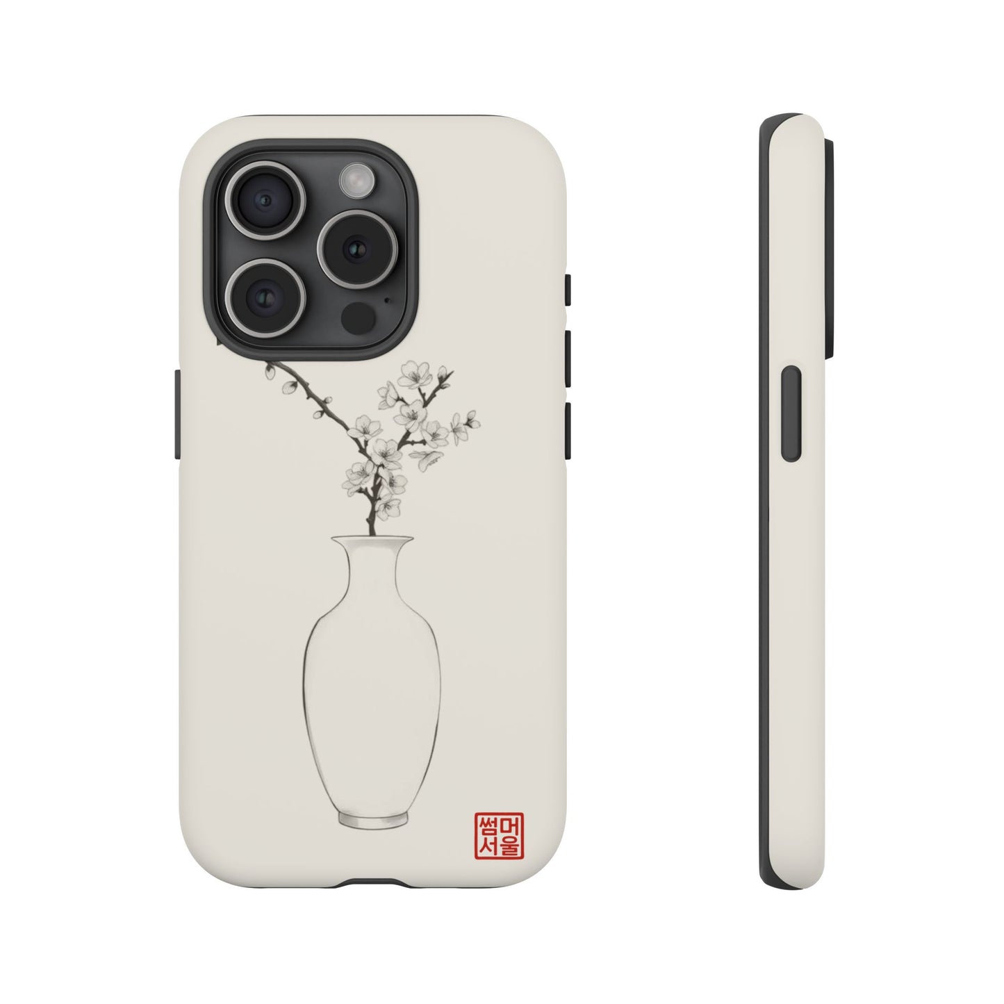 Baekja Blossom iPhone Case - Tough Case