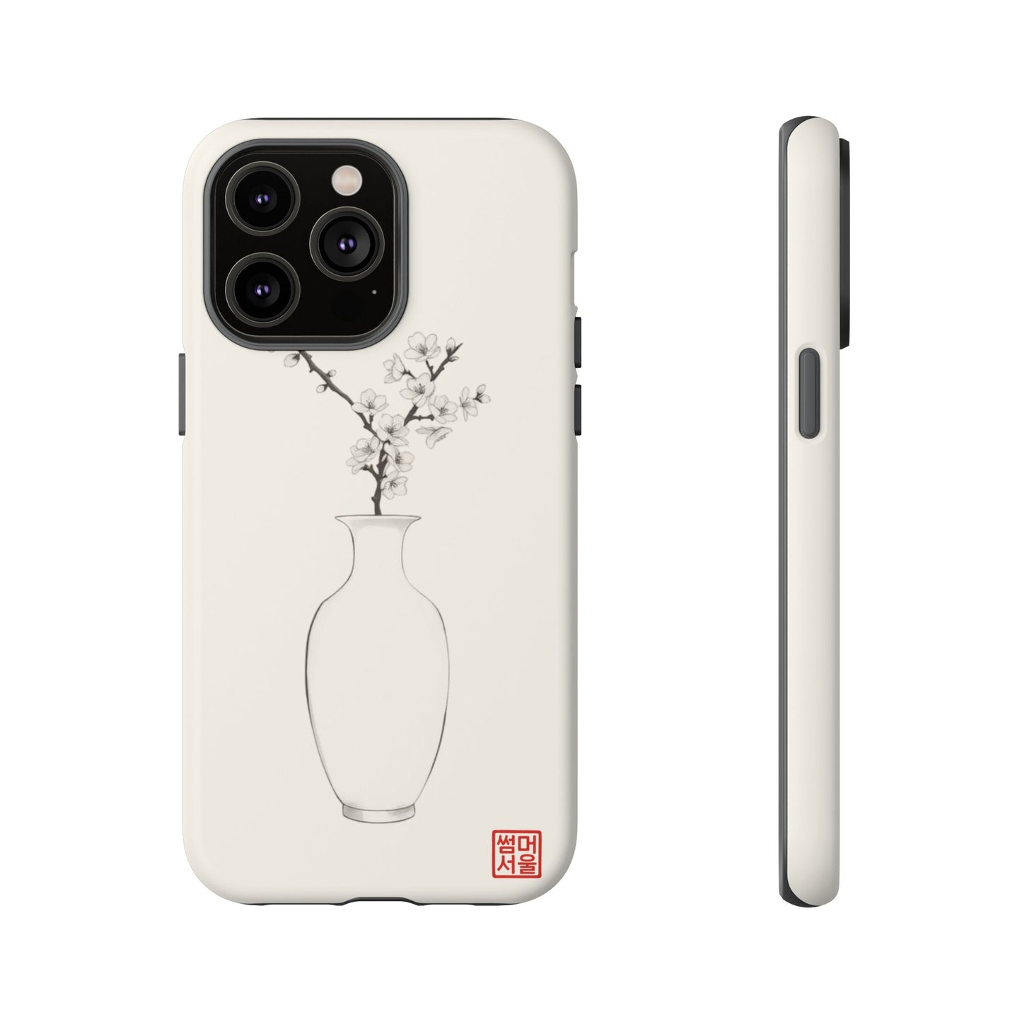 Baekja Blossom iPhone Case - Tough Case