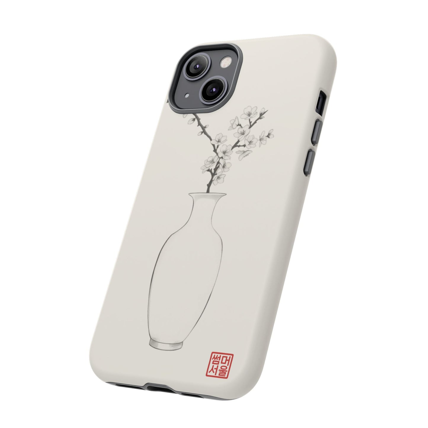Baekja Blossom iPhone Case - Tough Case