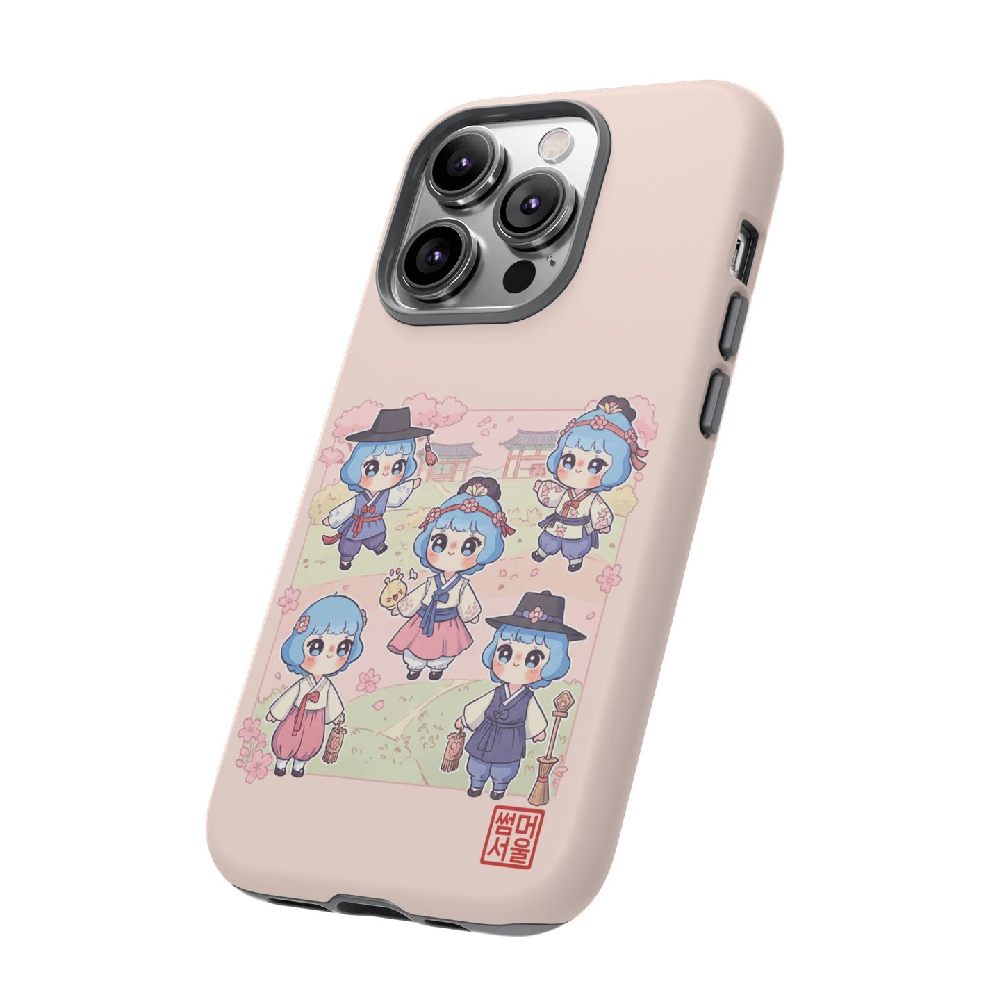 Bomi’s Blossom Hanbok iPhone Case - Tough Case
