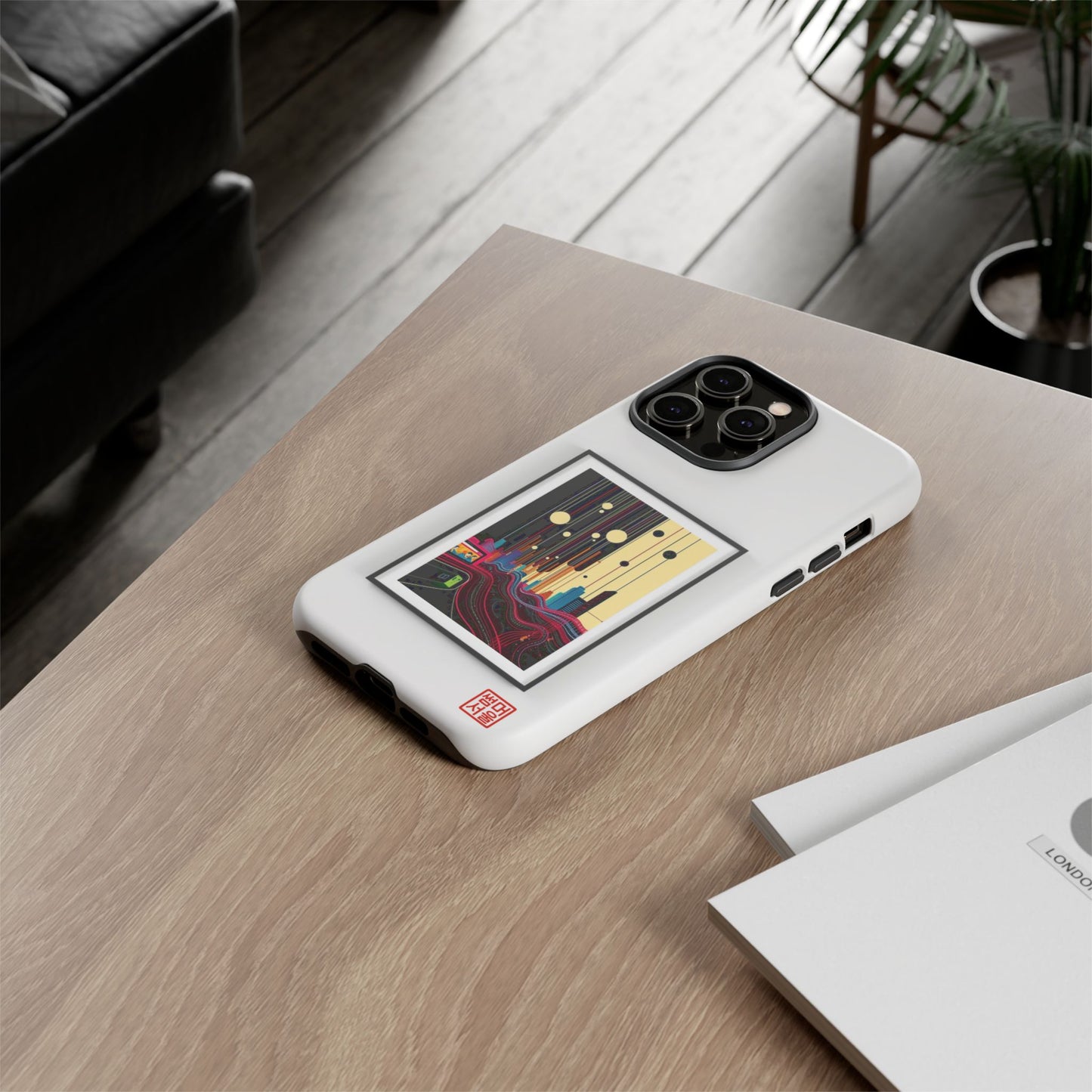 Seoul Canvas iPhone Case - Tough Case