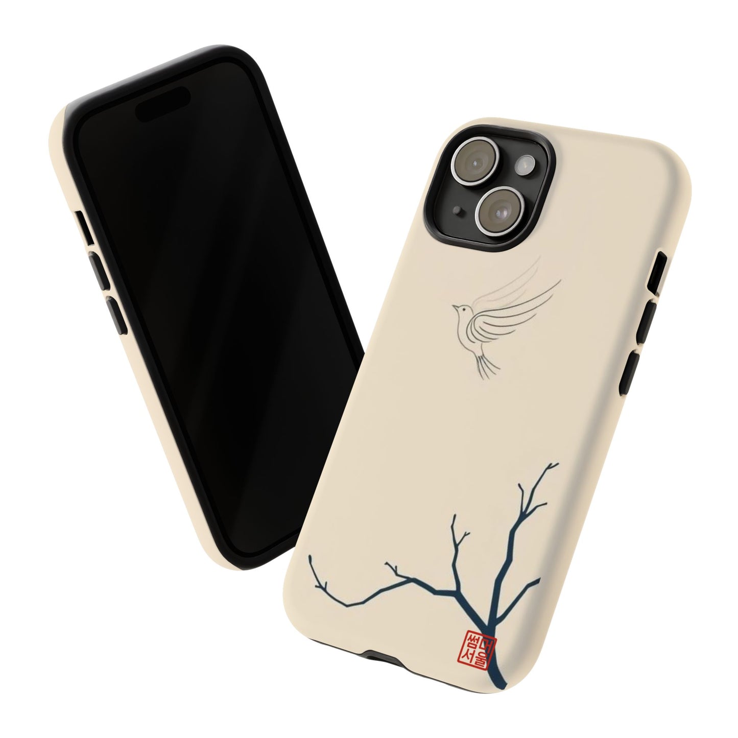 Soaring Magpie iPhone Case - Tough Case