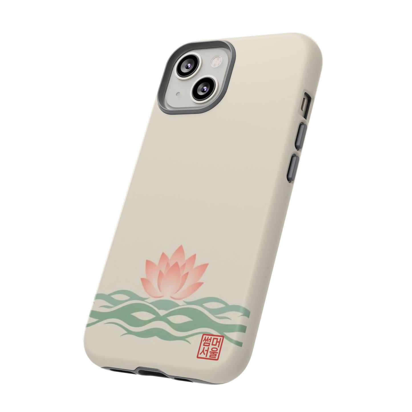 Lotus Rise iPhone Case - Tough Case