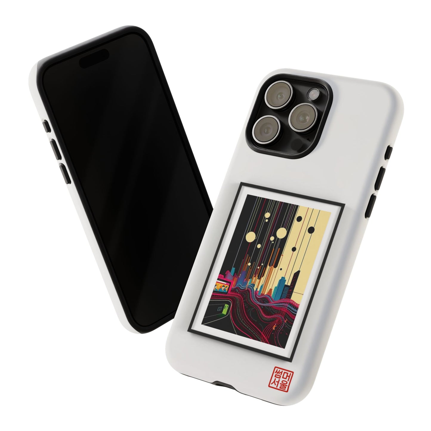 Seoul Canvas iPhone Case - Tough Case