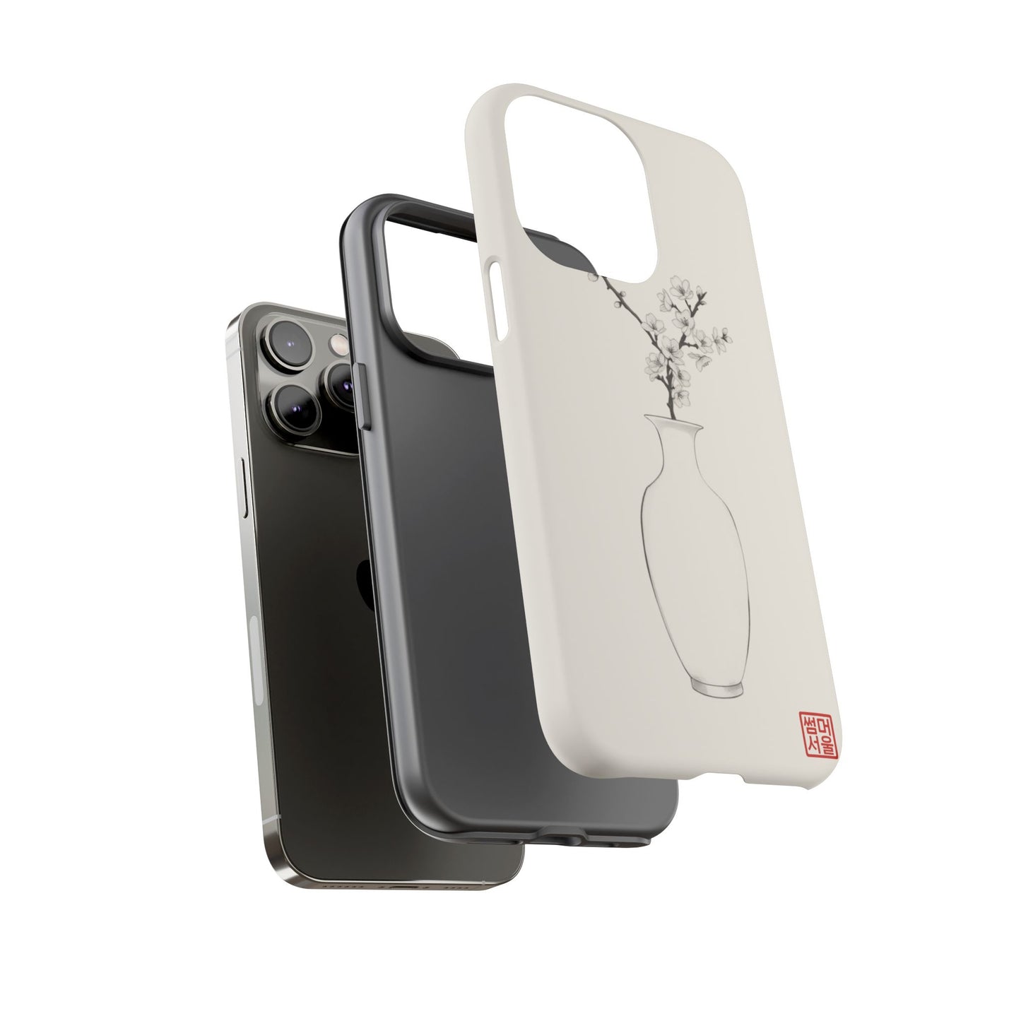 Baekja Blossom iPhone Case - Tough Case