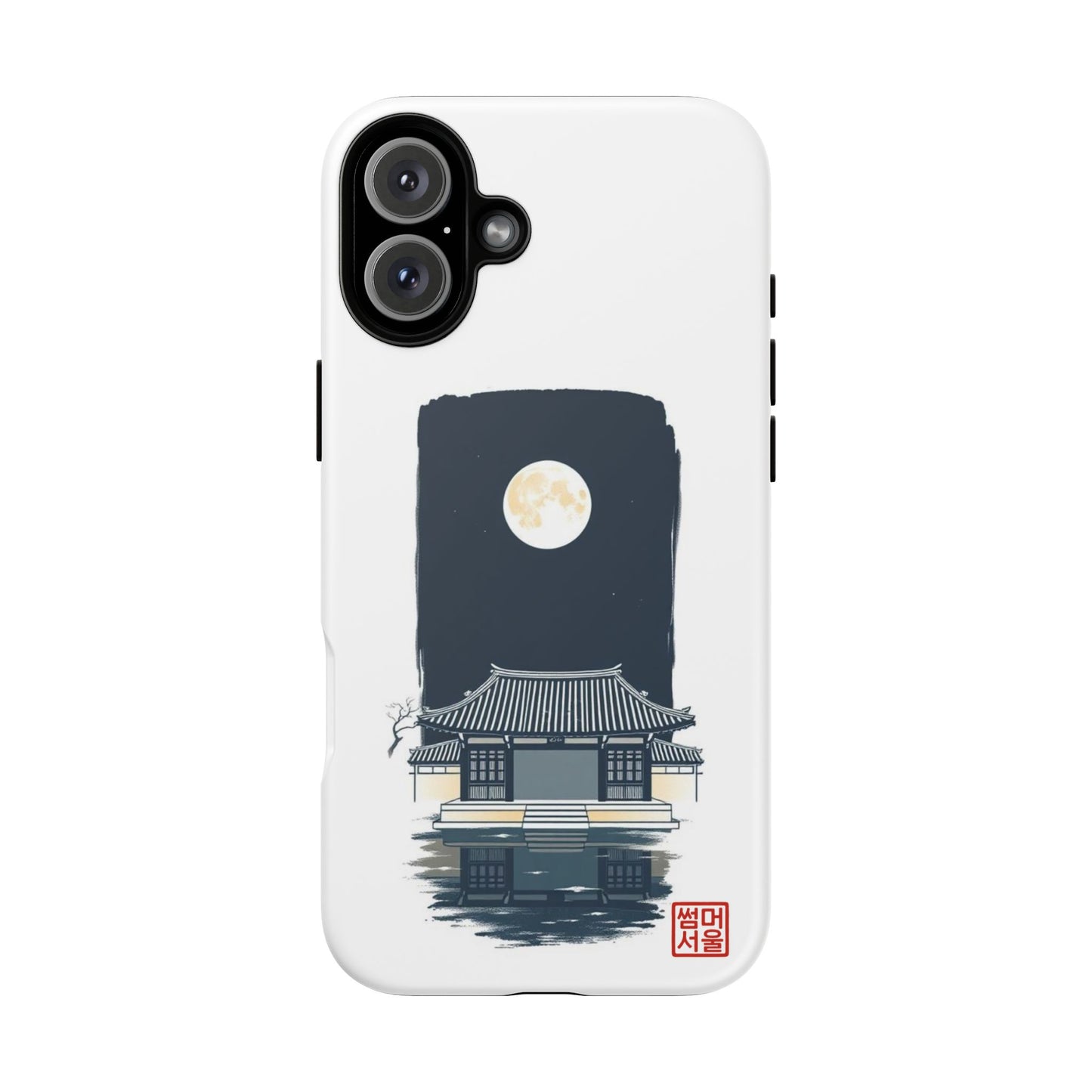 Moon Over Hanok iPhone Case - Tough Case