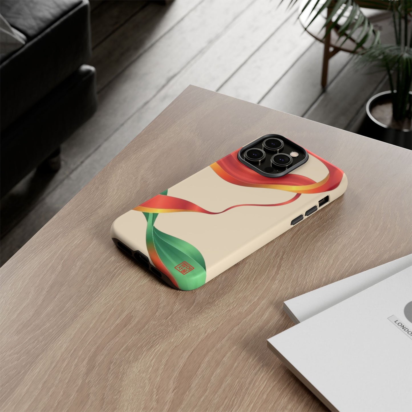 Ribbon Flow iPhone Case - Tough Case