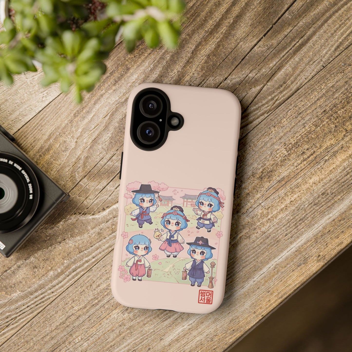 Bomi’s Blossom Hanbok iPhone Case - Tough Case