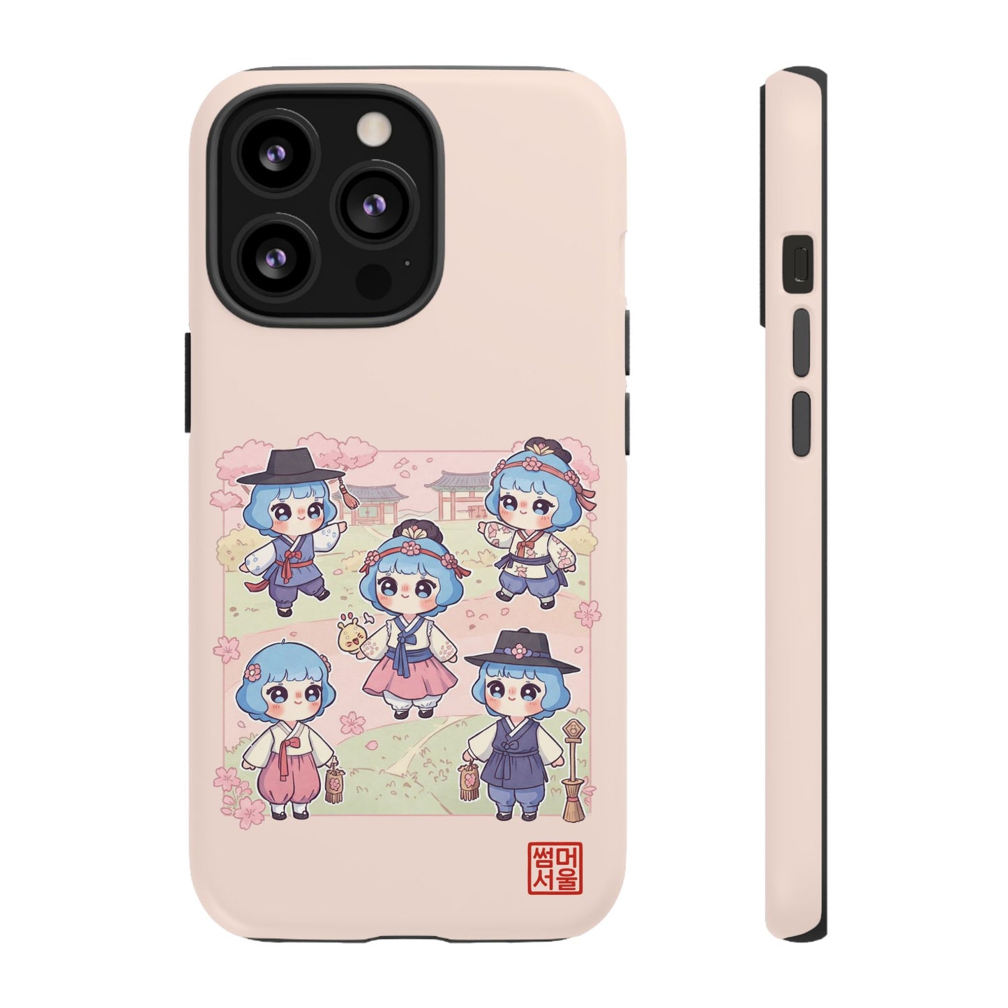 Bomi’s Blossom Hanbok iPhone Case - Tough Case