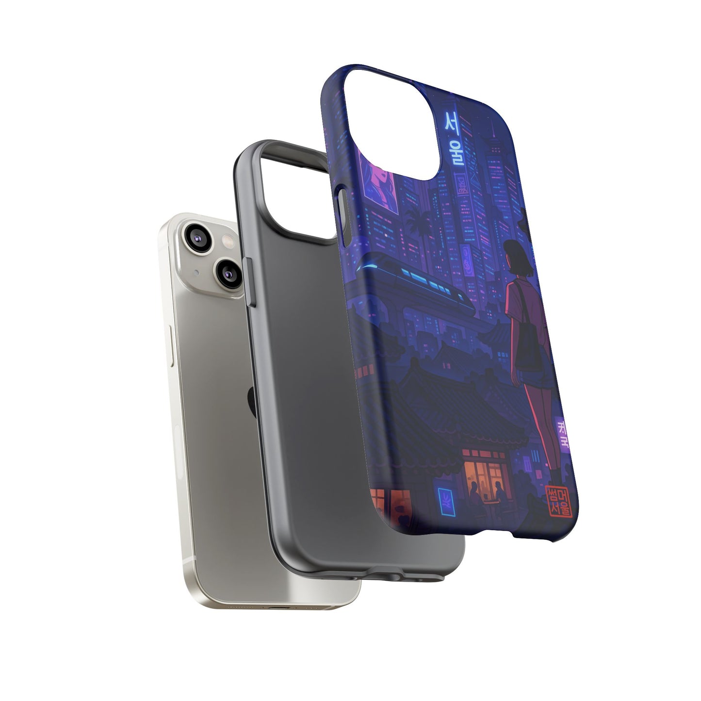 CyberSeoul iPhone Case - Tough Case