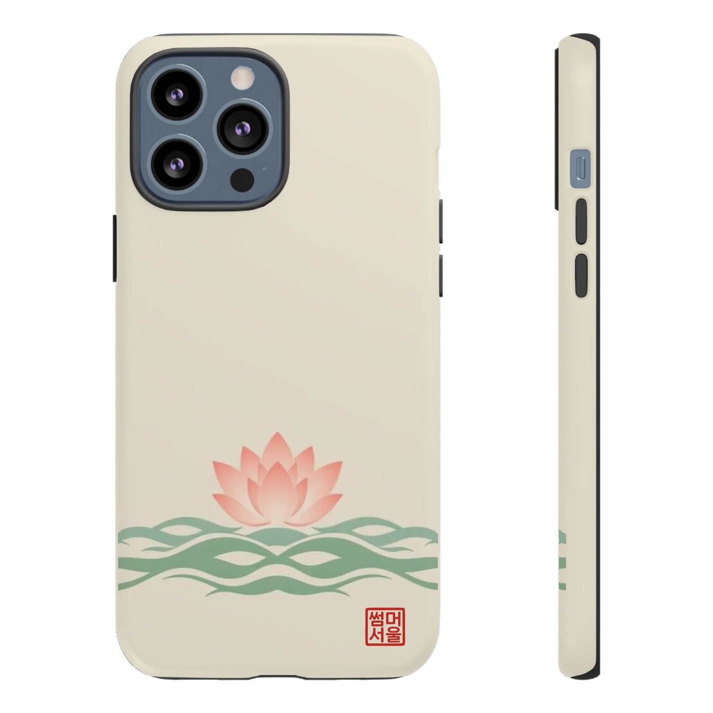 Lotus Rise iPhone Case - Tough Case