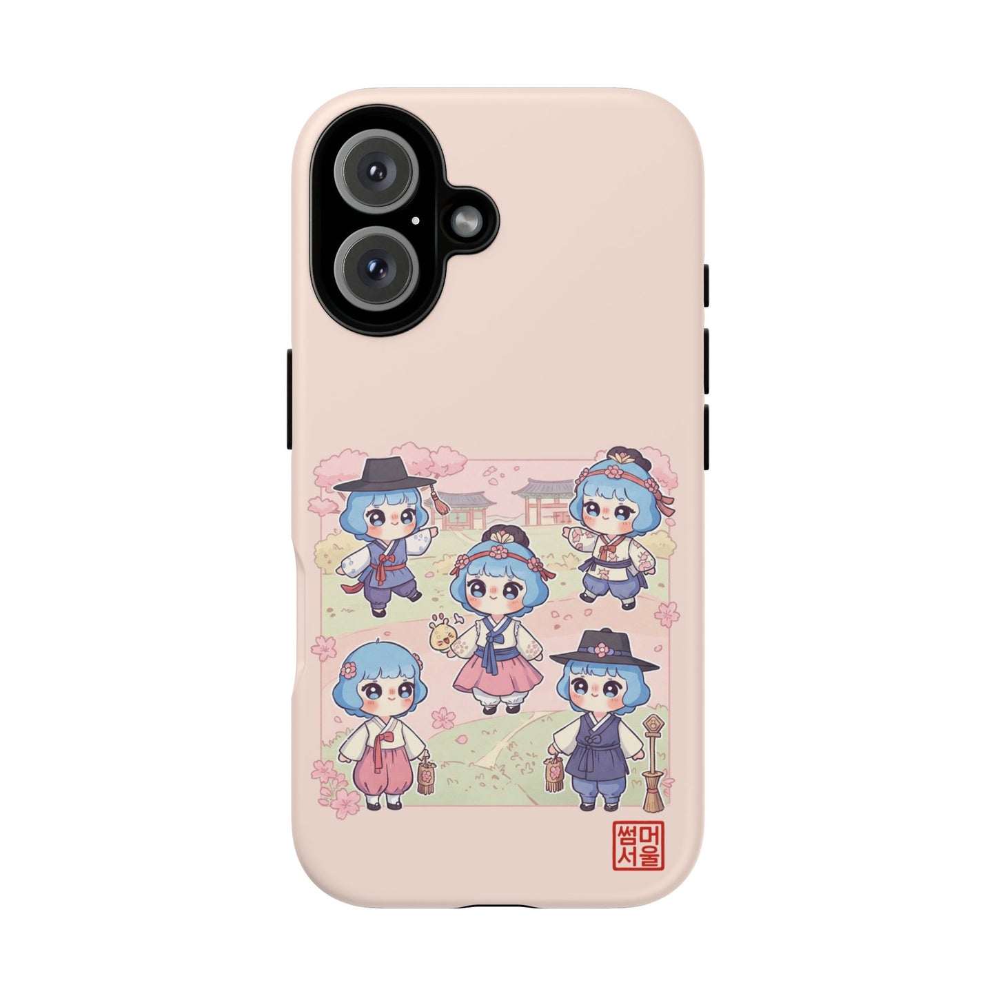 Bomi’s Blossom Hanbok iPhone Case - Tough Case