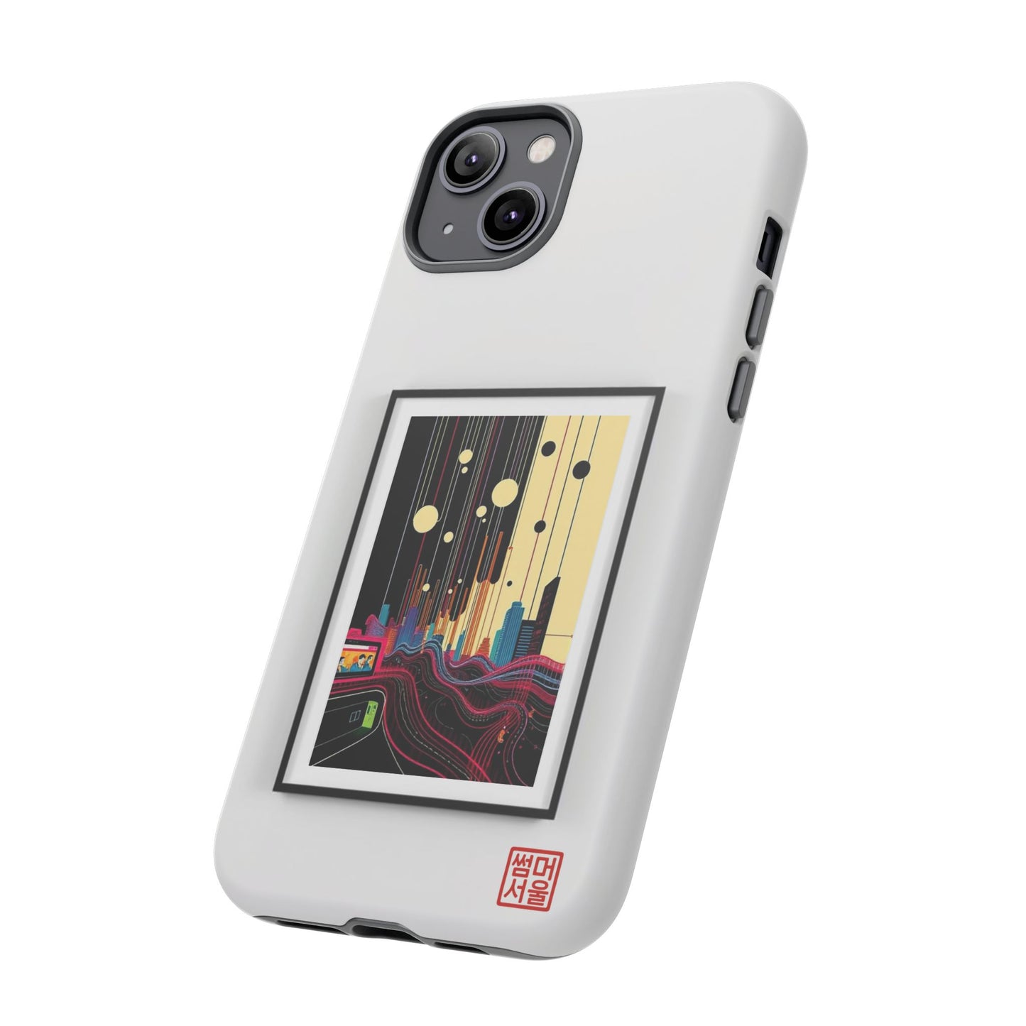 Seoul Canvas iPhone Case - Tough Case