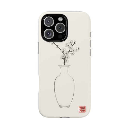 Baekja Blossom iPhone Case - Tough Case