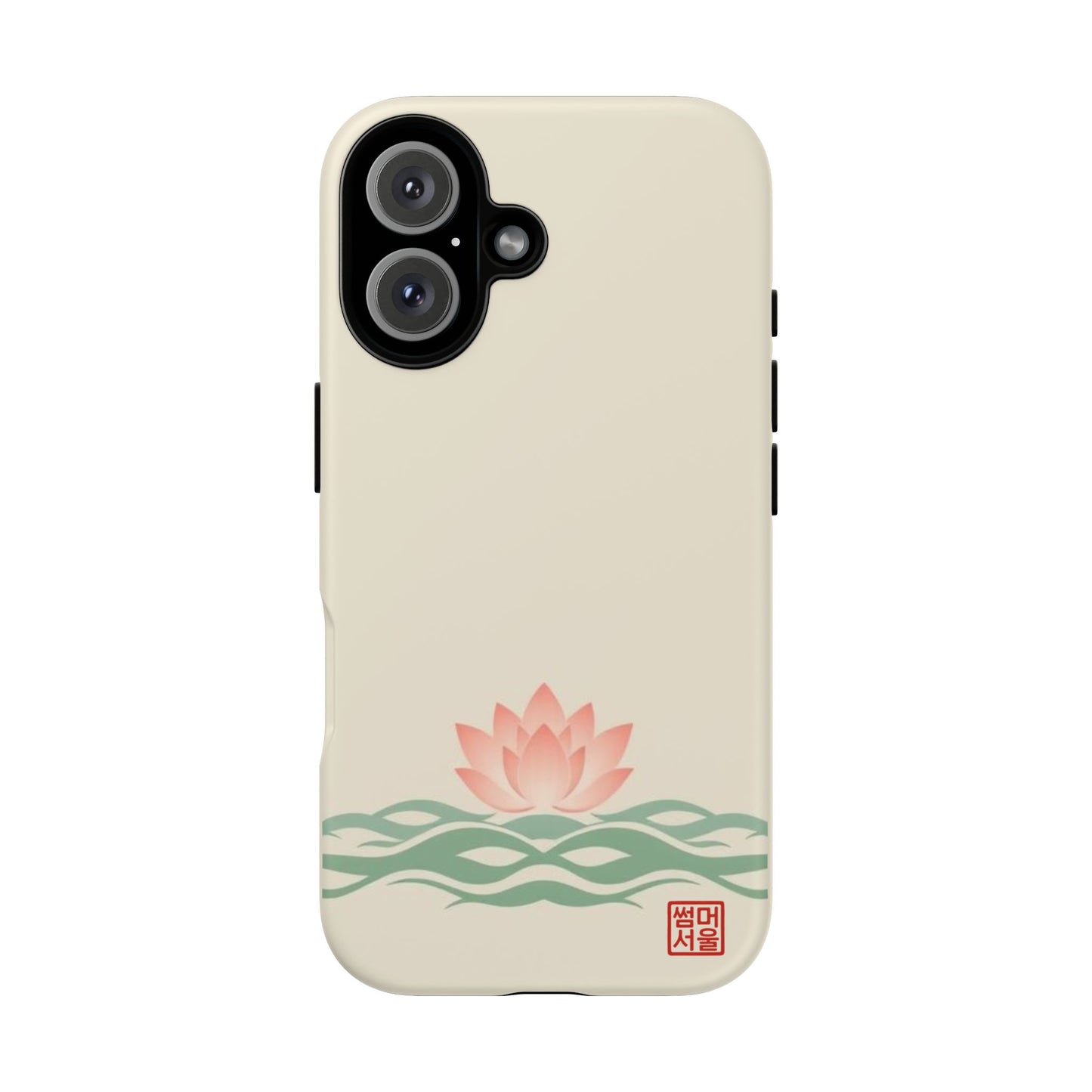 Lotus Rise iPhone Case - Tough Case