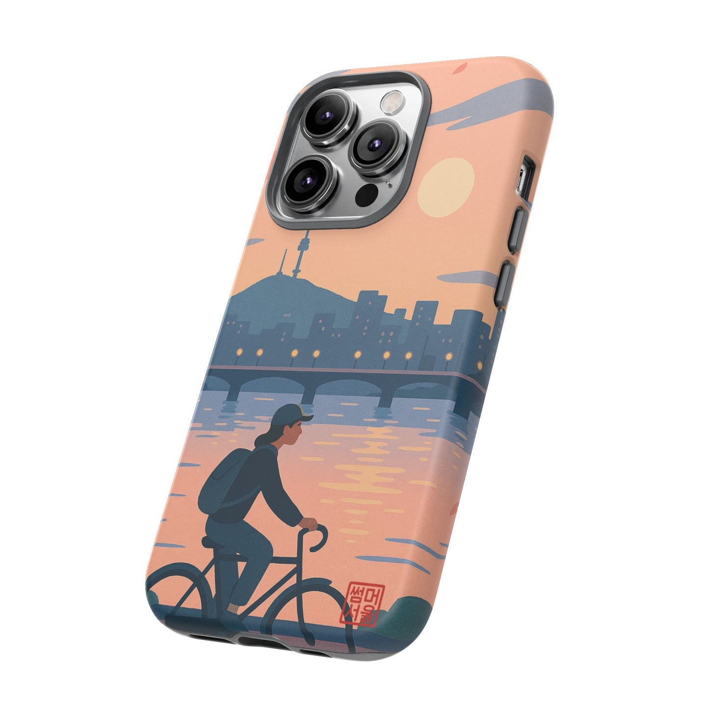 River Glow iPhone Case - Tough Case