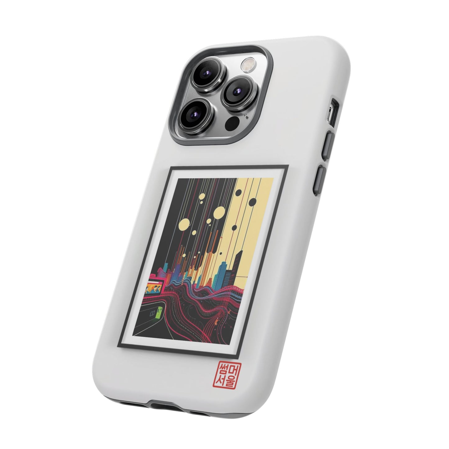 Seoul Canvas iPhone Case - Tough Case