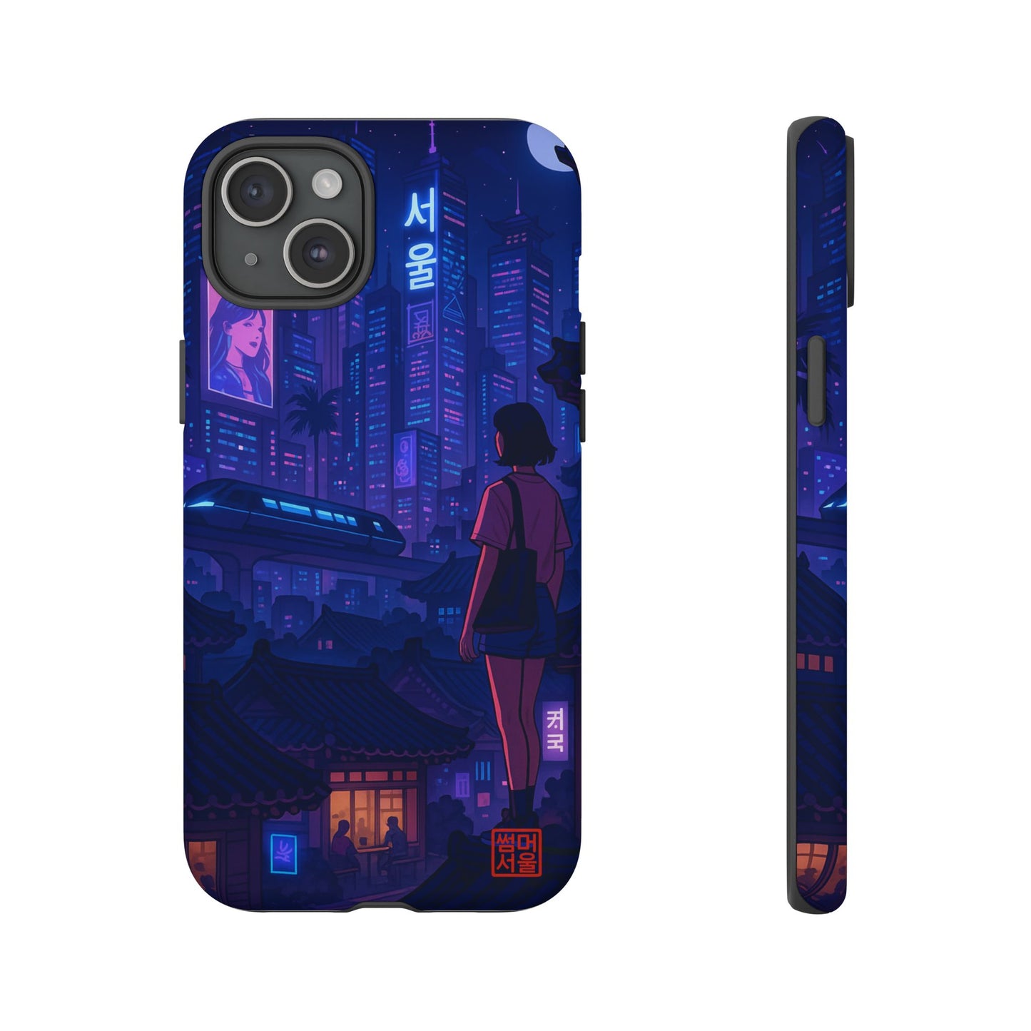 CyberSeoul iPhone Case - Tough Case