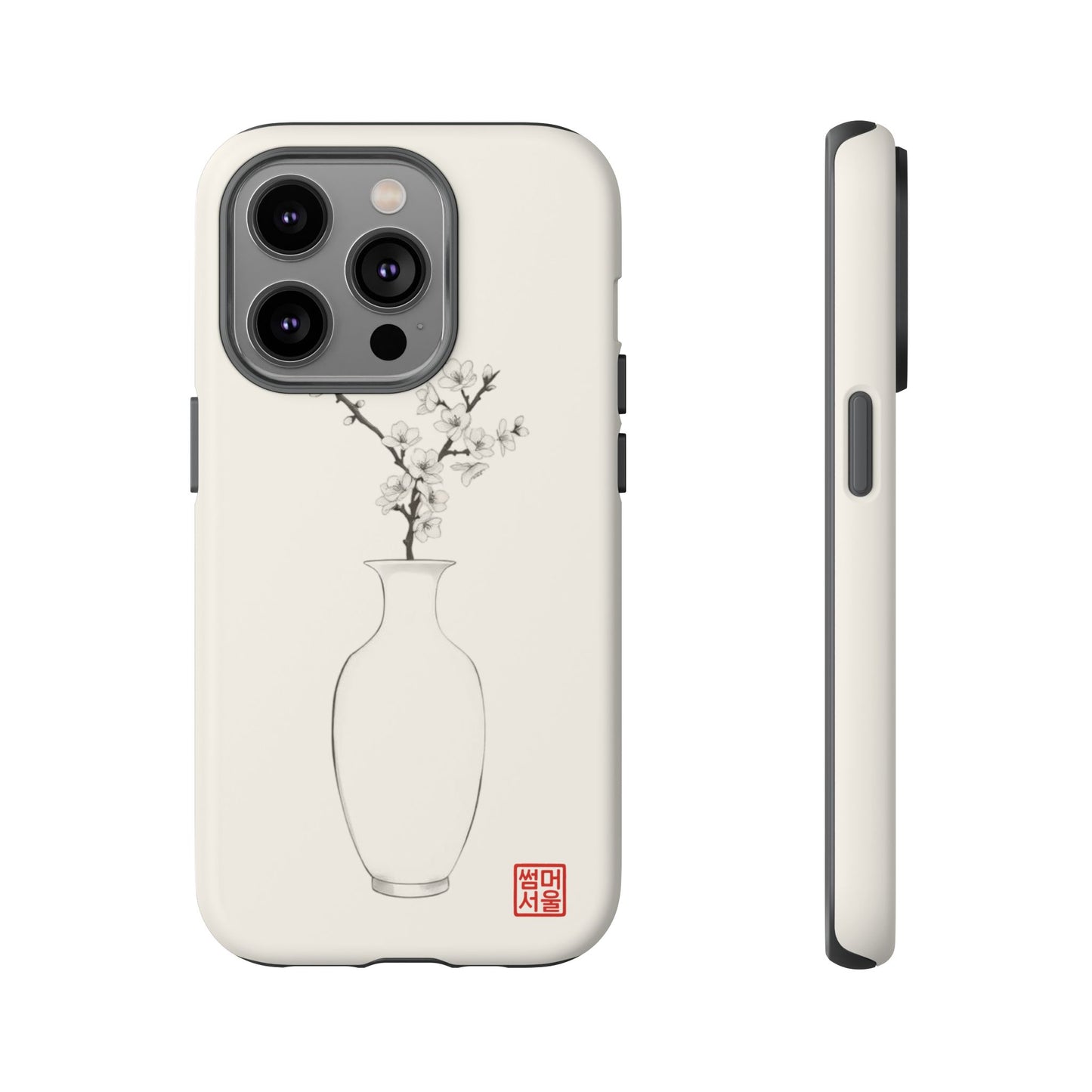 Baekja Blossom iPhone Case - Tough Case