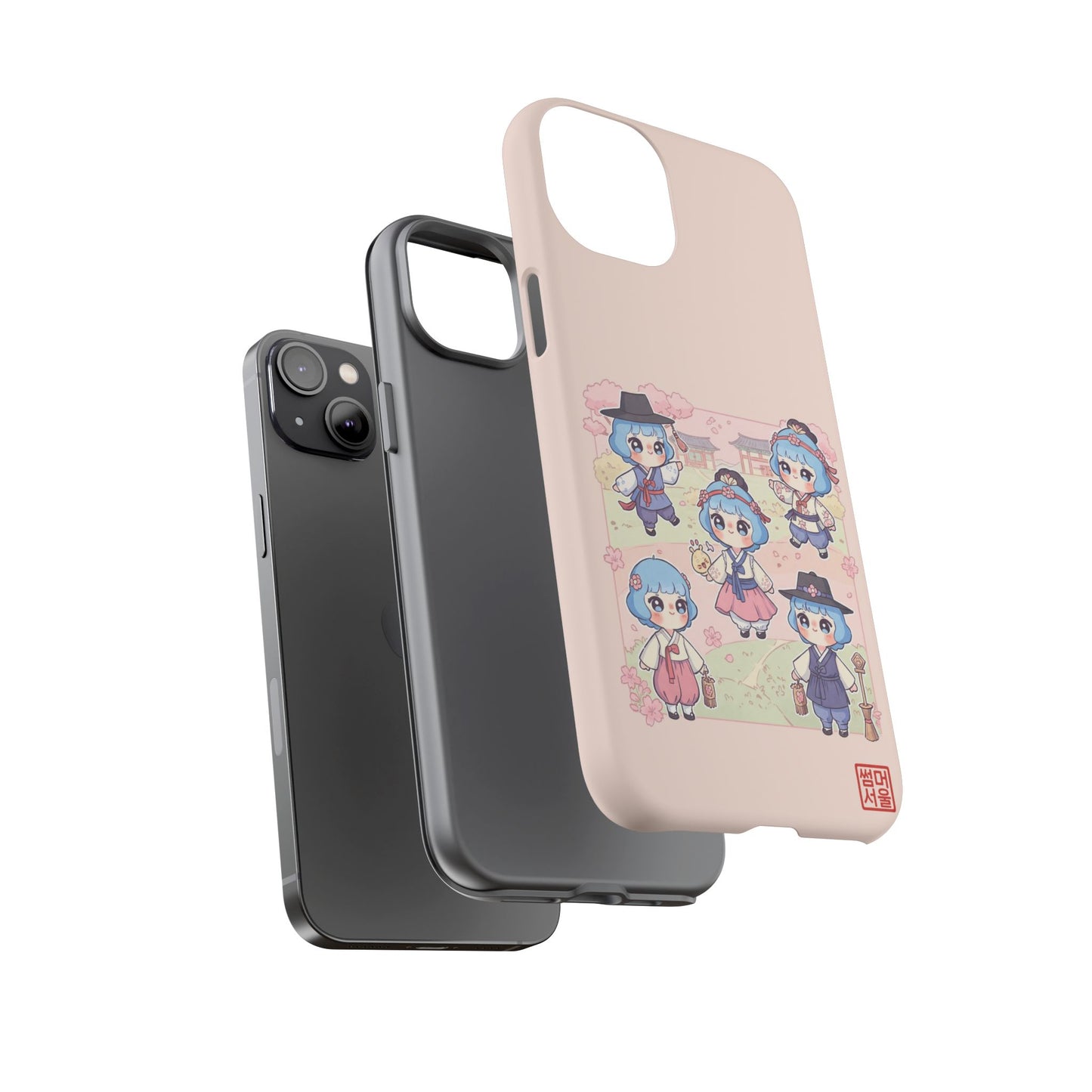 Bomi’s Blossom Hanbok iPhone Case - Tough Case