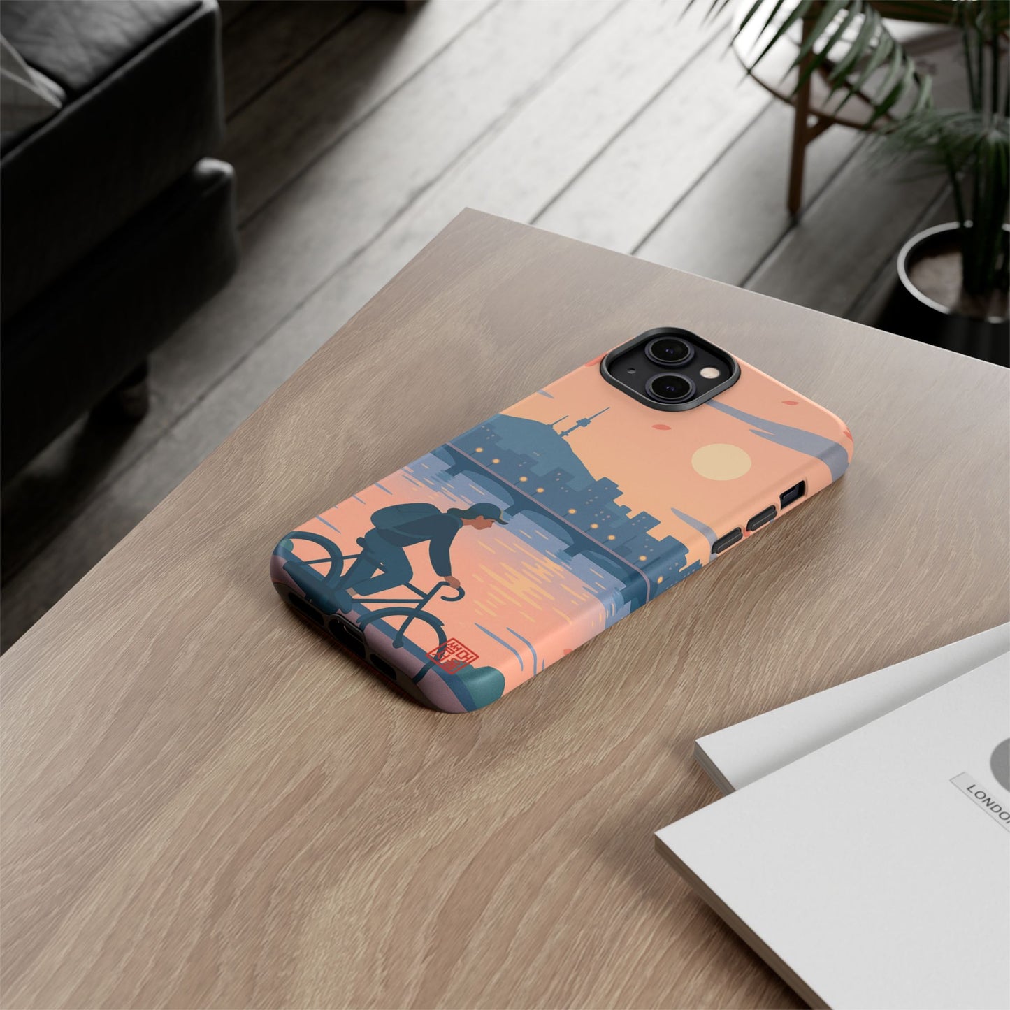 River Glow iPhone Case - Tough Case