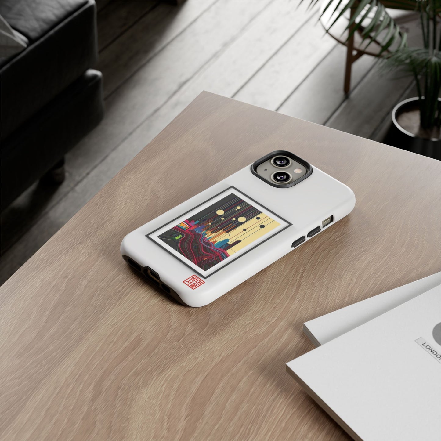 Seoul Canvas iPhone Case - Tough Case