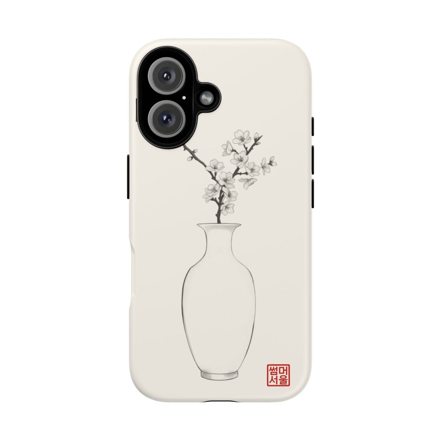 Baekja Blossom iPhone Case - Tough Case