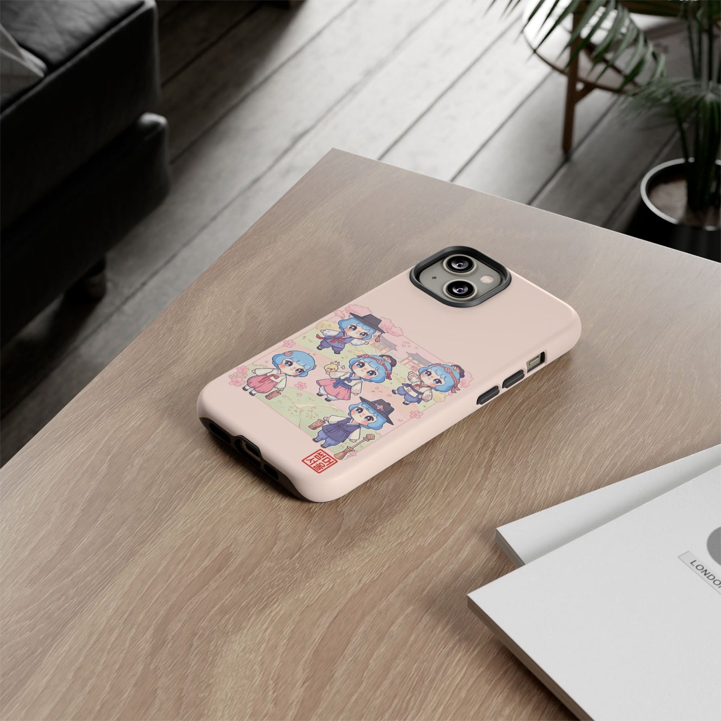 Bomi’s Blossom Hanbok iPhone Case - Tough Case