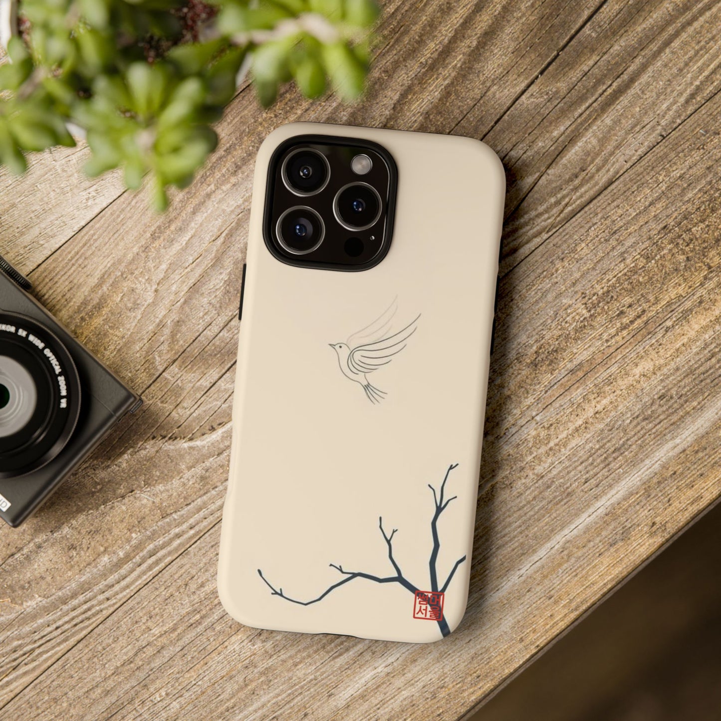 Soaring Magpie iPhone Case - Tough Case