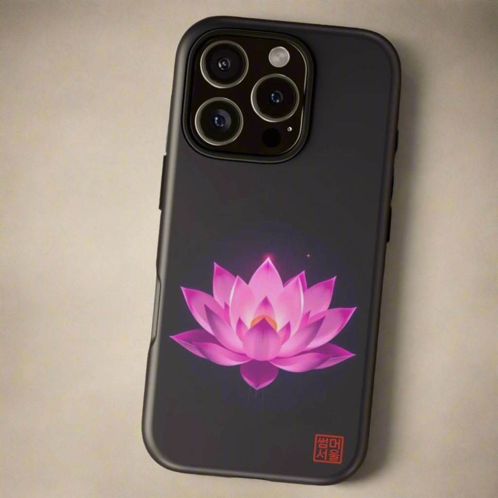 Lotus Radiance iPhone Case - Tough Case