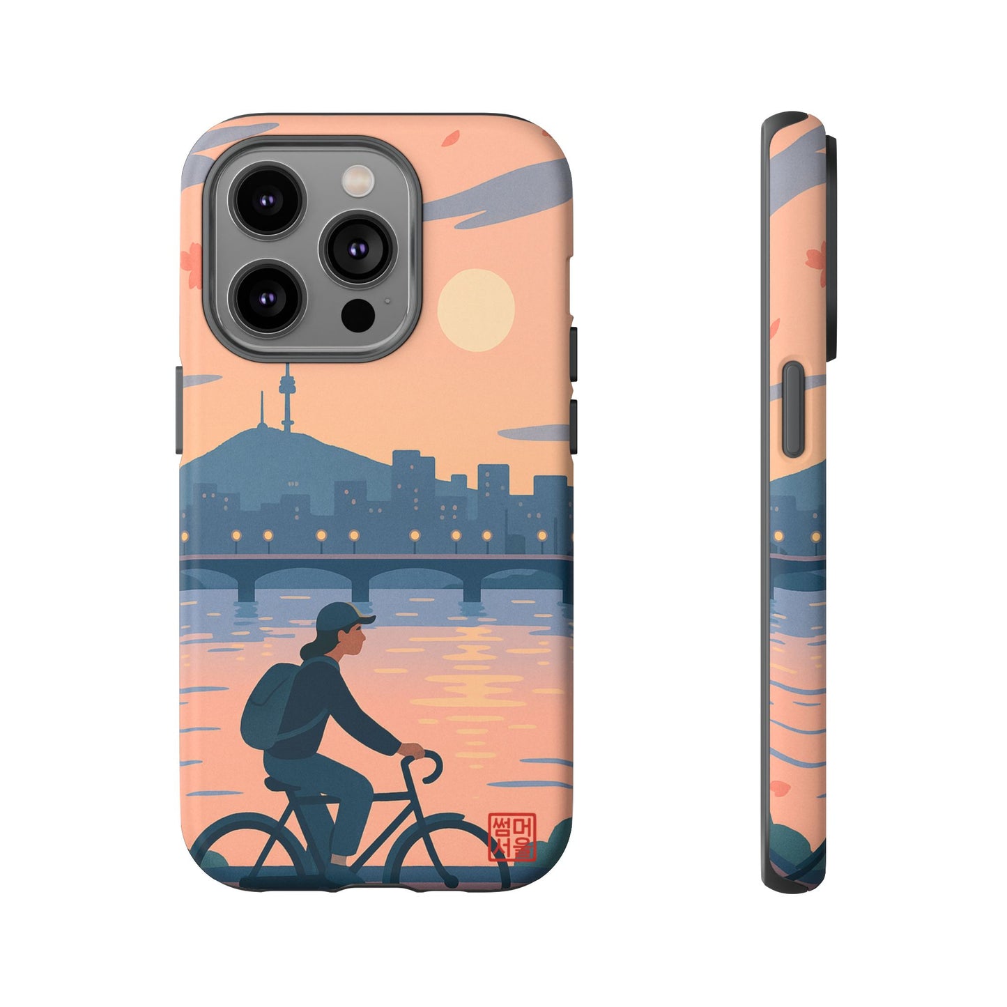 River Glow iPhone Case - Tough Case