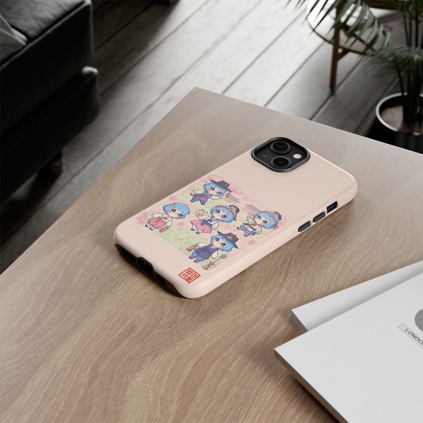 Bomi’s Blossom Hanbok iPhone Case - Tough Case