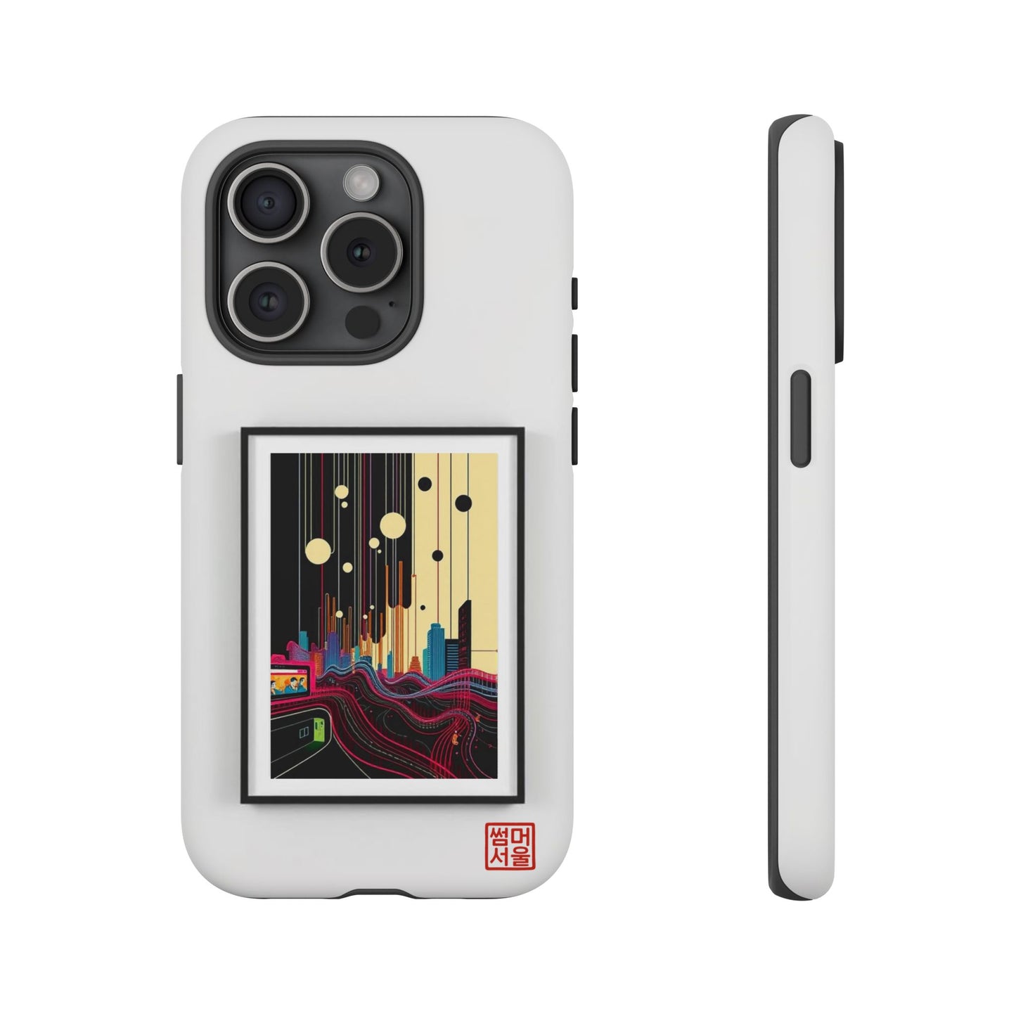 Seoul Canvas iPhone Case - Tough Case