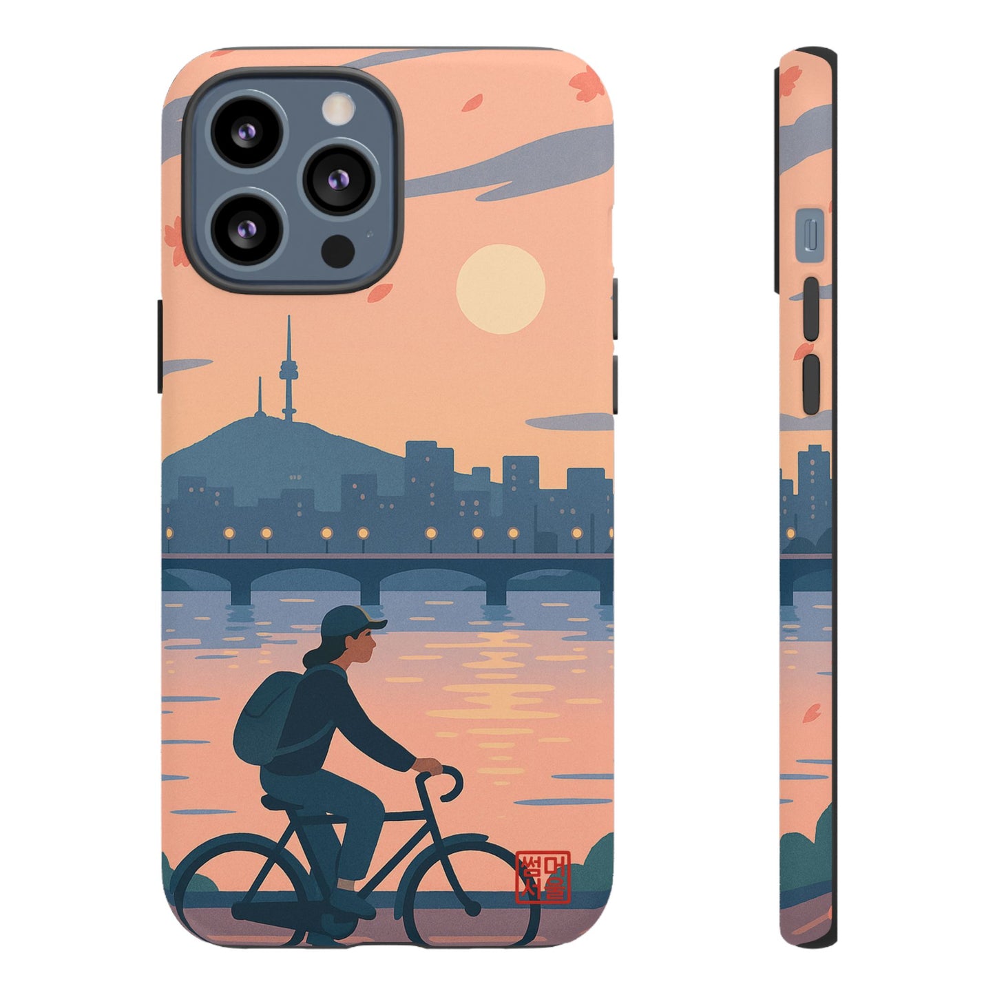 River Glow iPhone Case - Tough Case