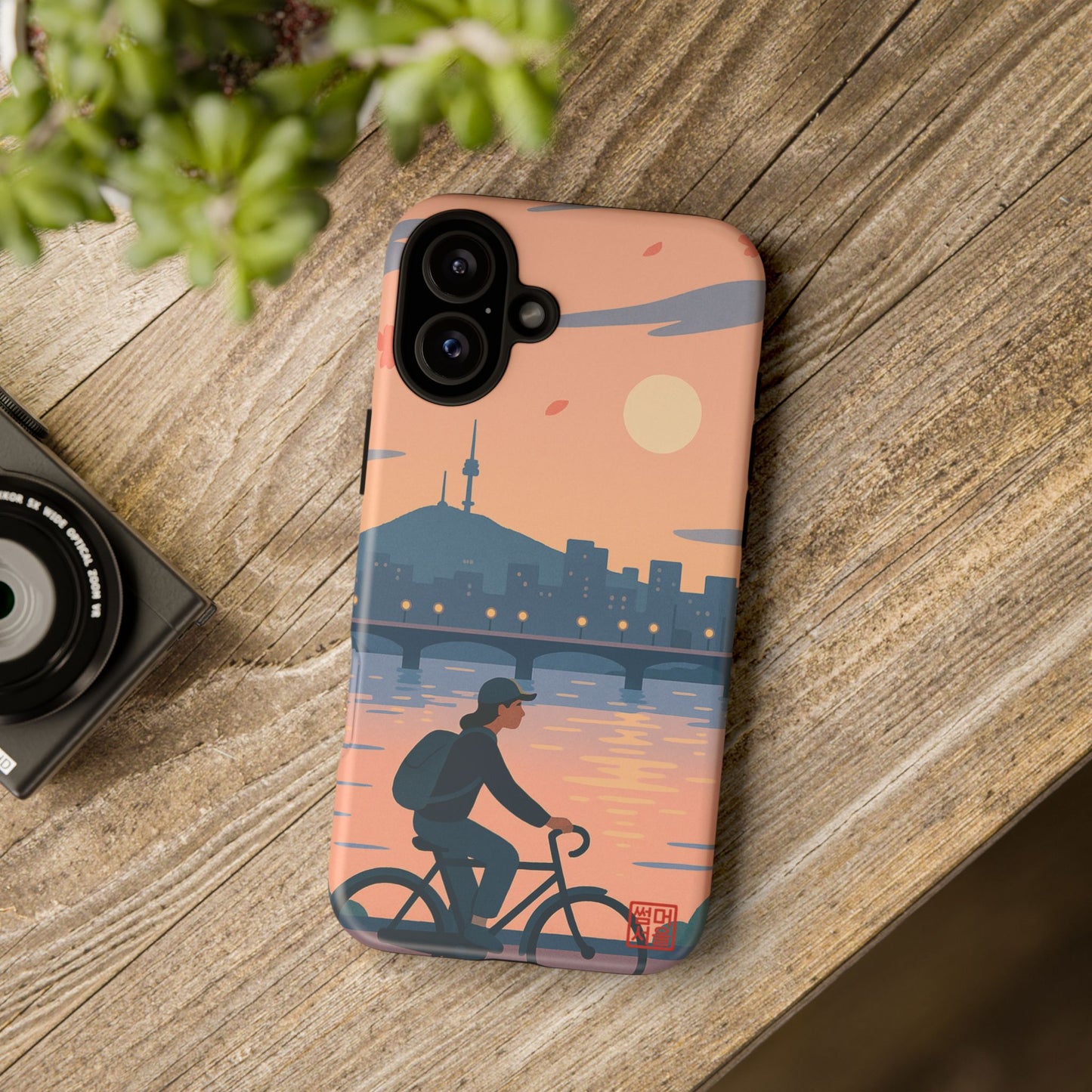 River Glow iPhone Case - Tough Case