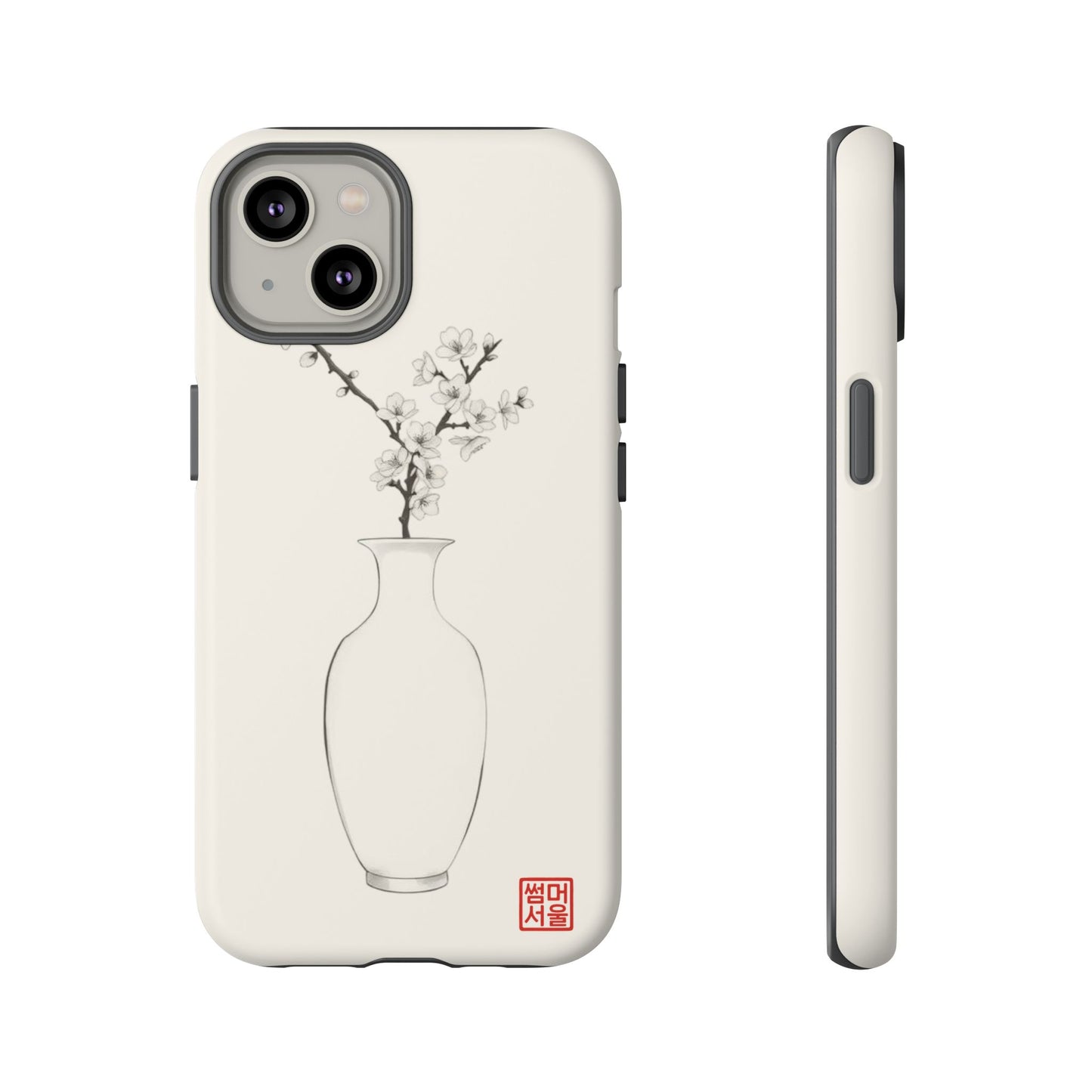 Baekja Blossom iPhone Case - Tough Case