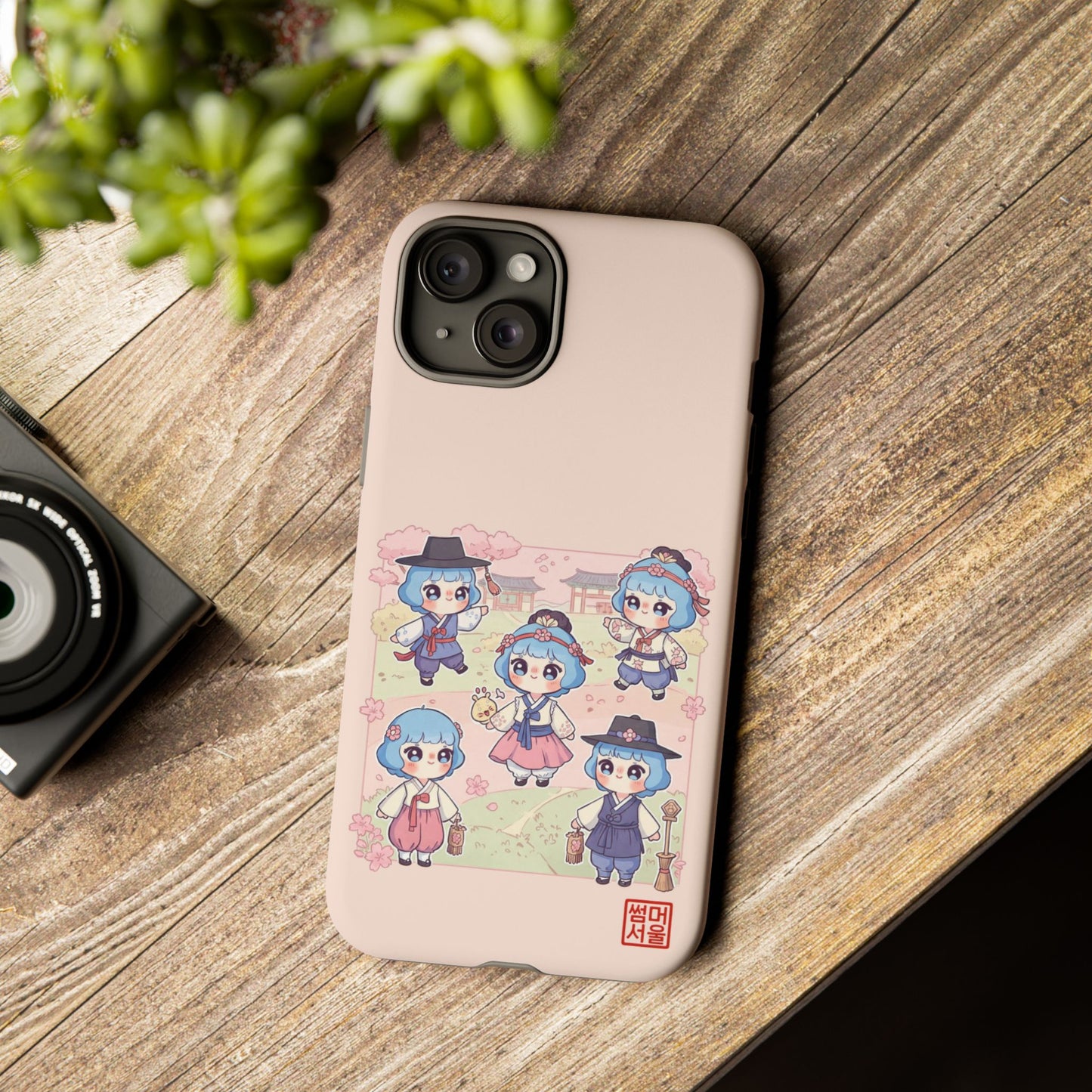 Bomi’s Blossom Hanbok iPhone Case - Tough Case