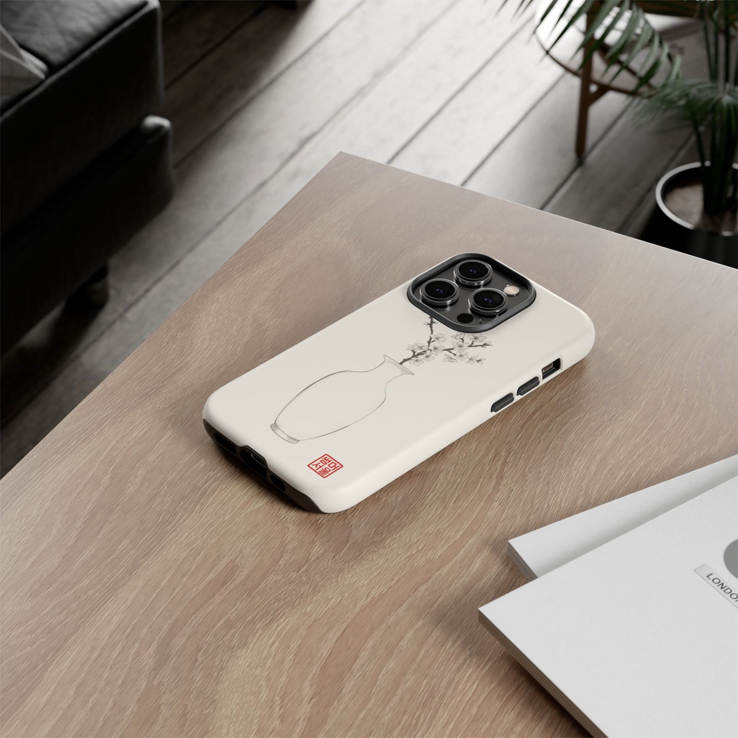 Baekja Blossom iPhone Case - Tough Case
