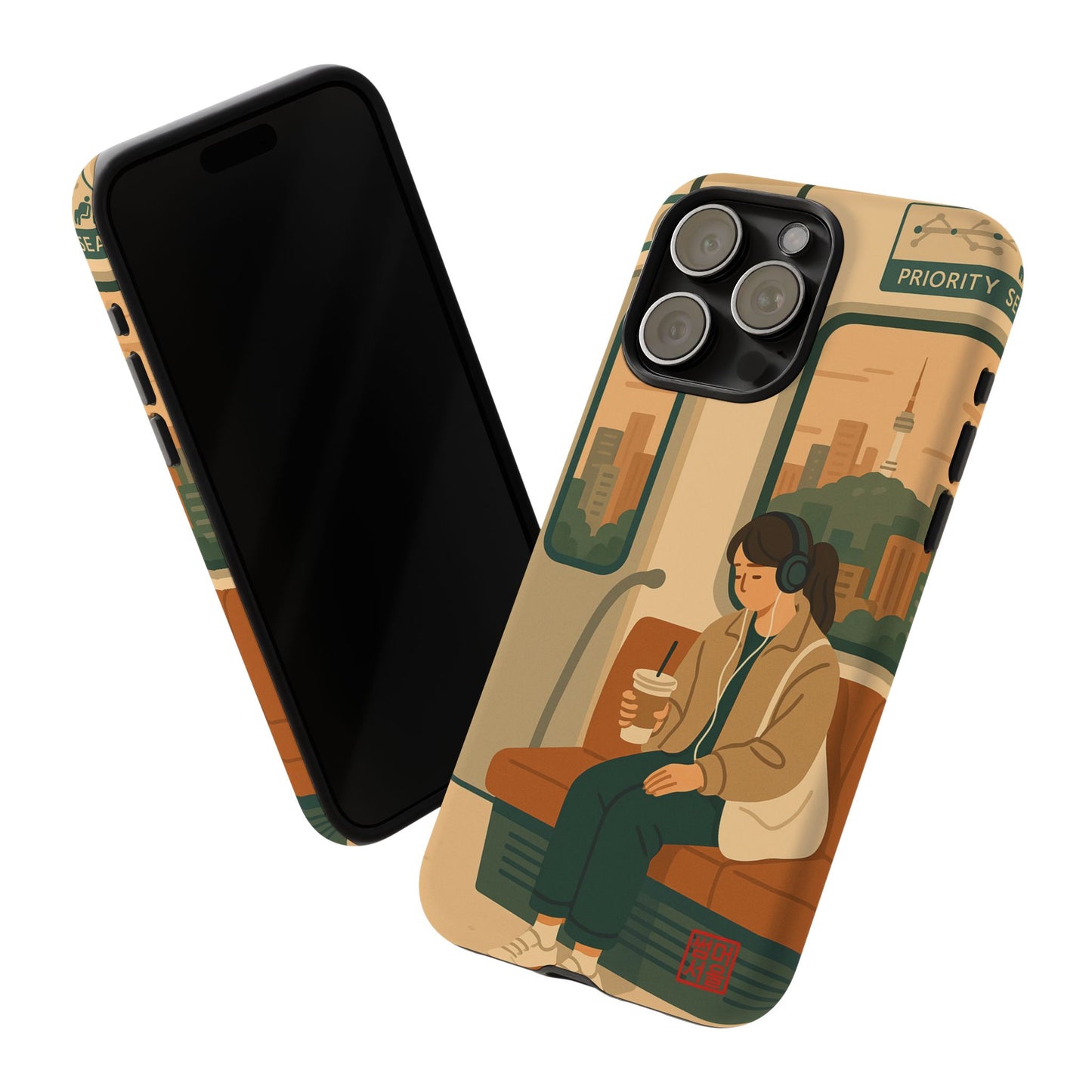 Afternoon Line iPhone Case - Tough Case