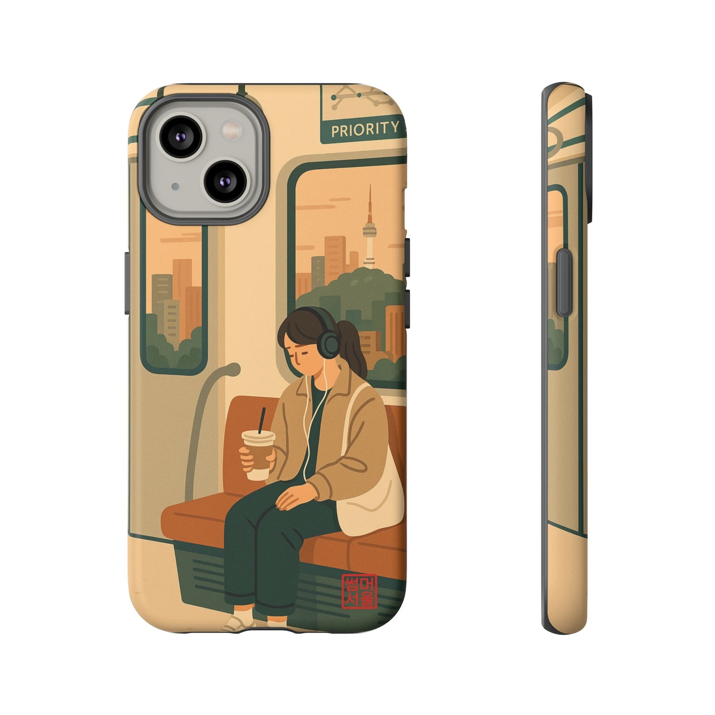 Afternoon Line iPhone Case - Tough Case