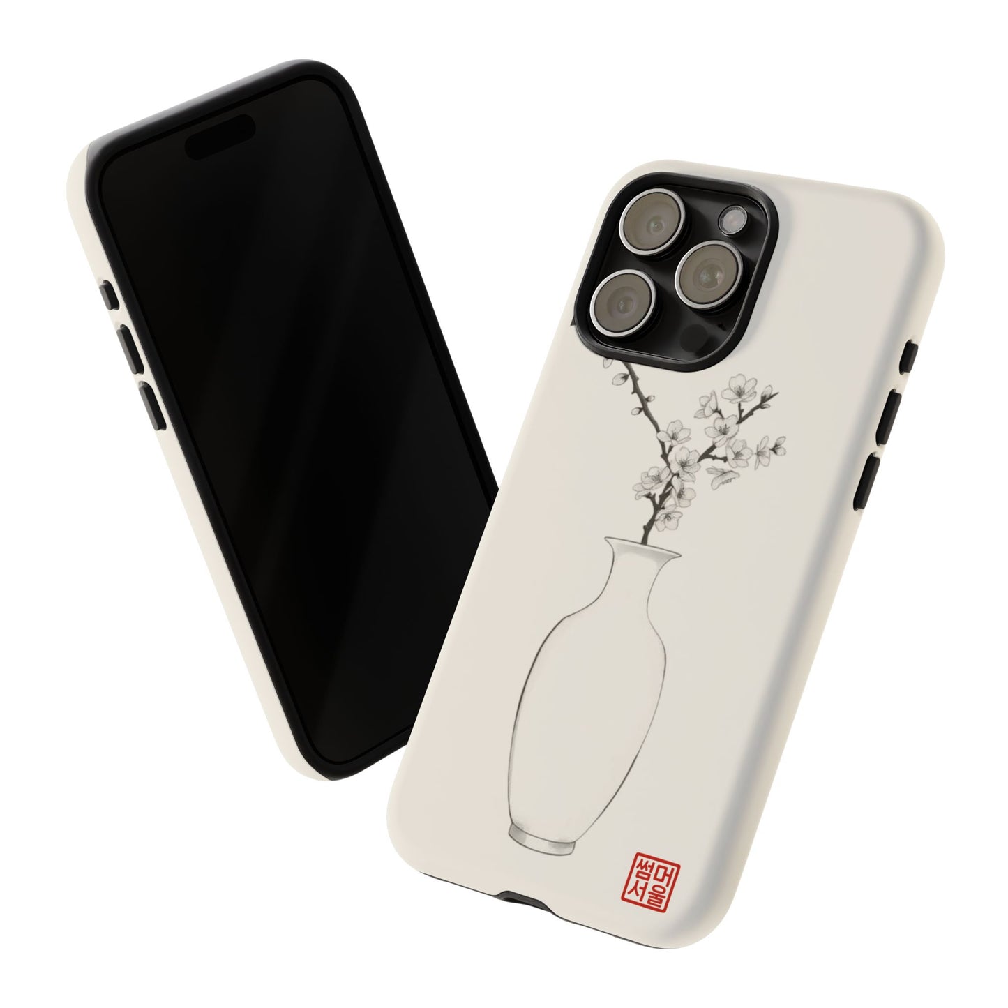 Baekja Blossom iPhone Case - Tough Case