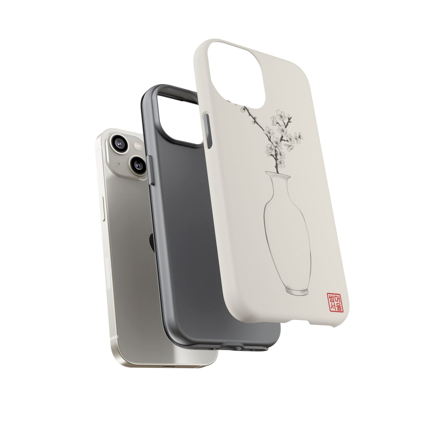 Baekja Blossom iPhone Case - Tough Case