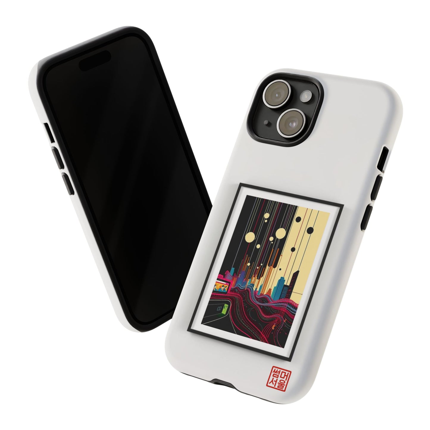 Seoul Canvas iPhone Case - Tough Case