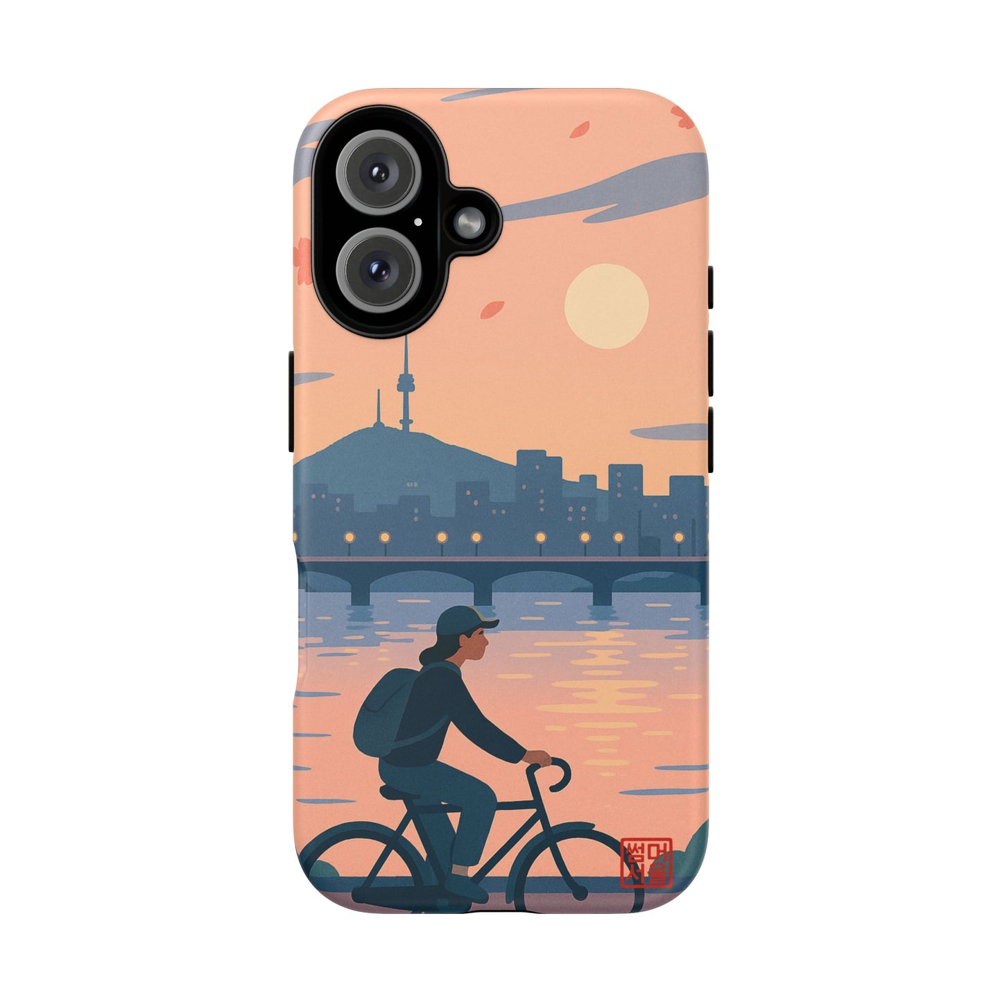 River Glow iPhone Case - Tough Case