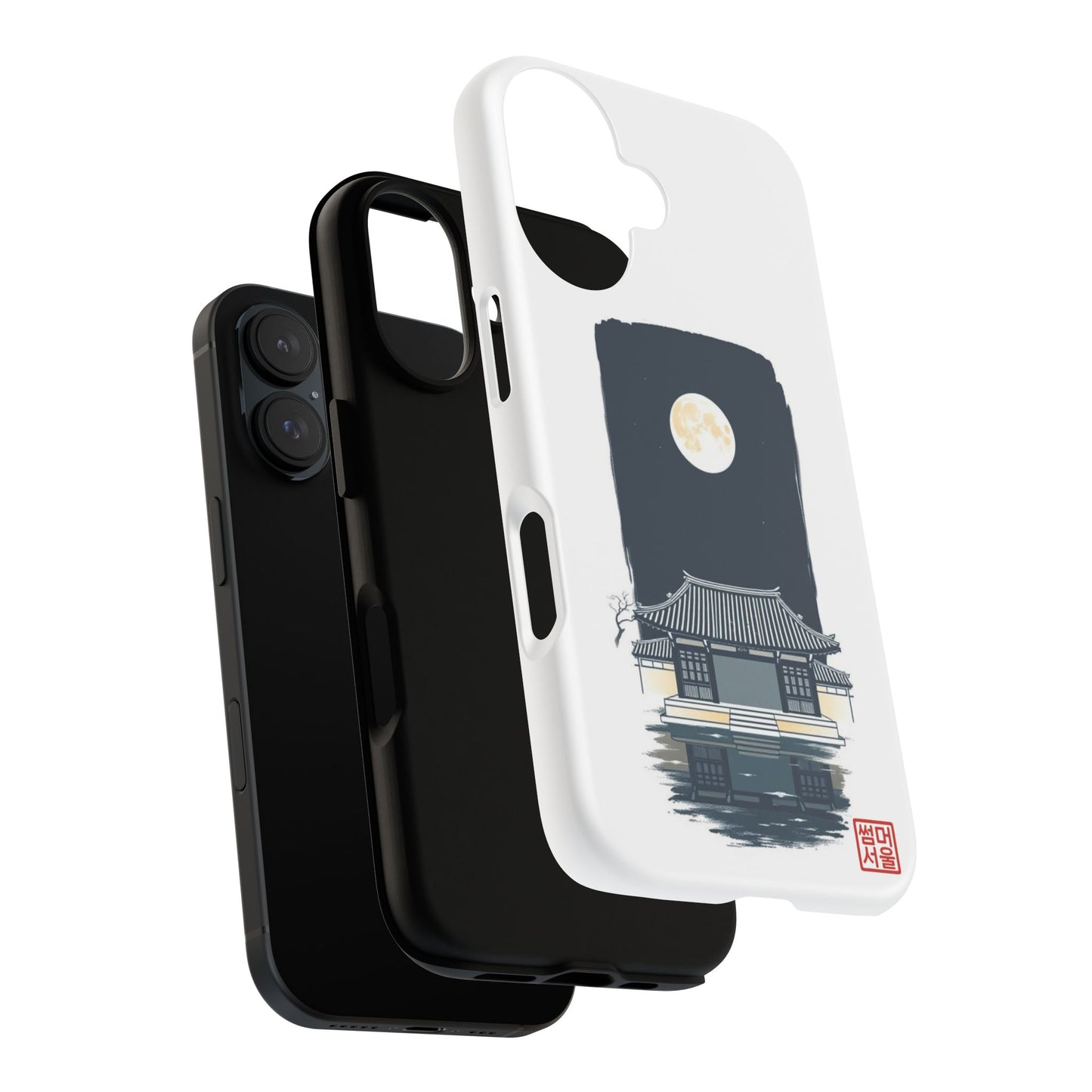 Moon Over Hanok iPhone Case - Tough Case