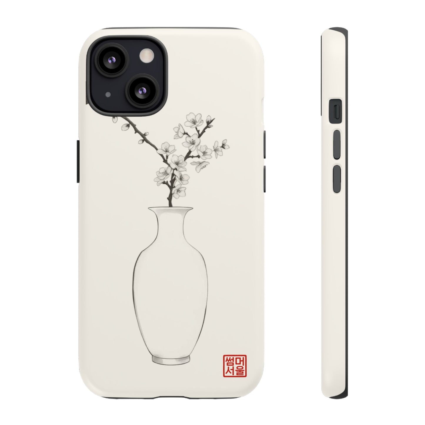 Baekja Blossom iPhone Case - Tough Case