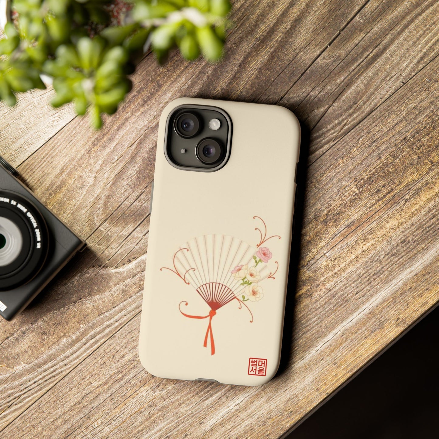 Blooming Fan iPhone Case - Tough Case