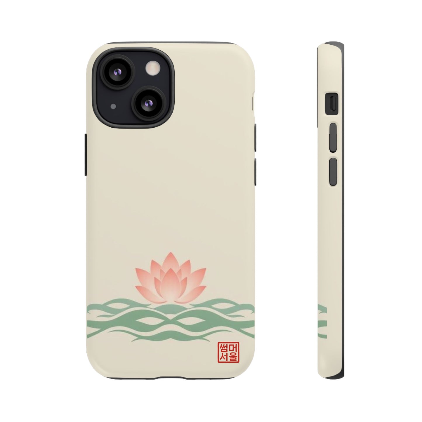 Lotus Rise iPhone Case - Tough Case