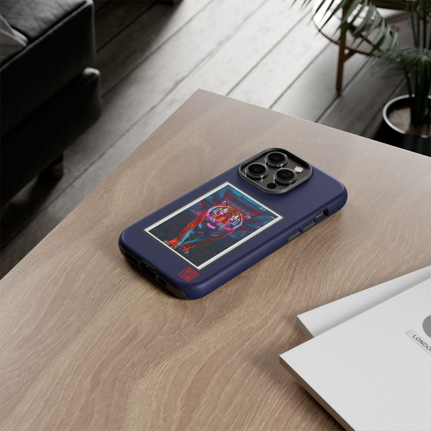 Neon Guardian iPhone Case - Tough Case