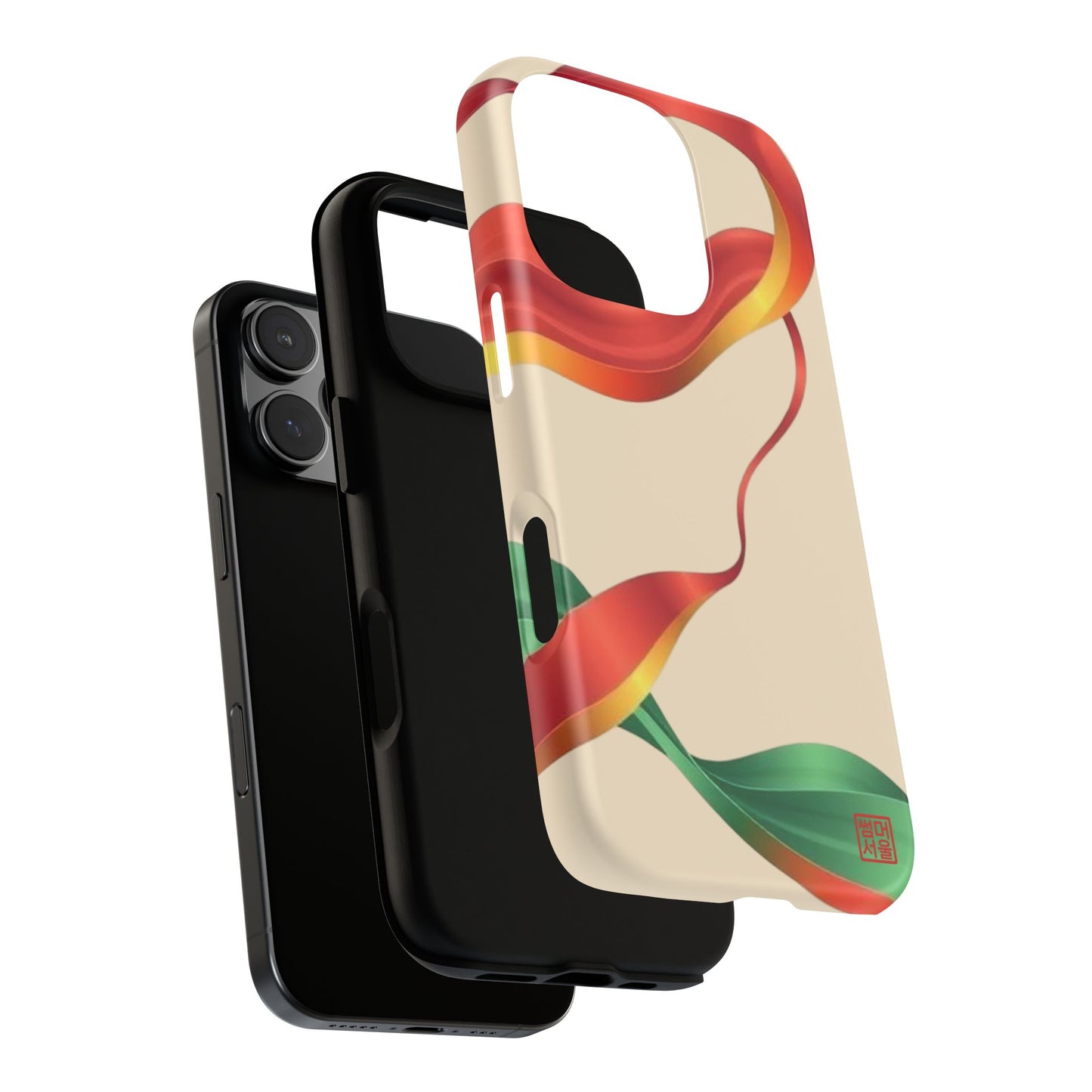 Ribbon Flow iPhone Case - Tough Case